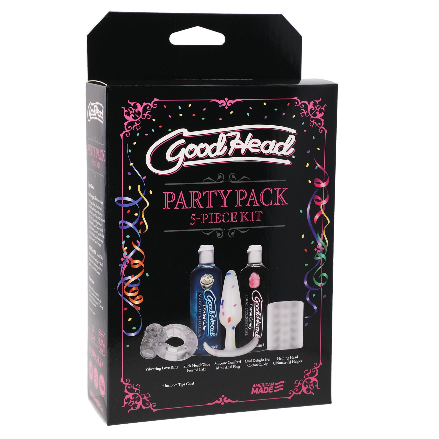  Doc Johnson GOODHEAD PARTY PACK 5 PIECE KIT