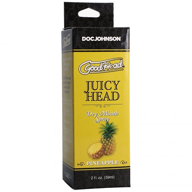  Doc Johnson GOODHEAD — JUICY HEAD — DRY MOUTH SPRAY — PINEAPPLE 2 FL. OZ