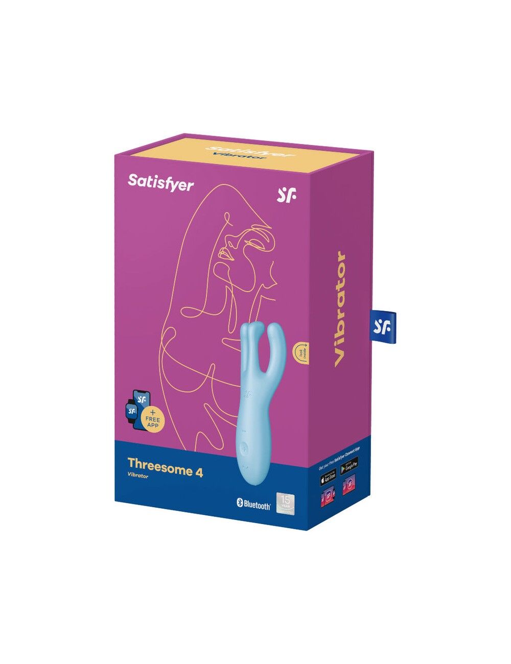   Satisfyer Threesome 4 Blue