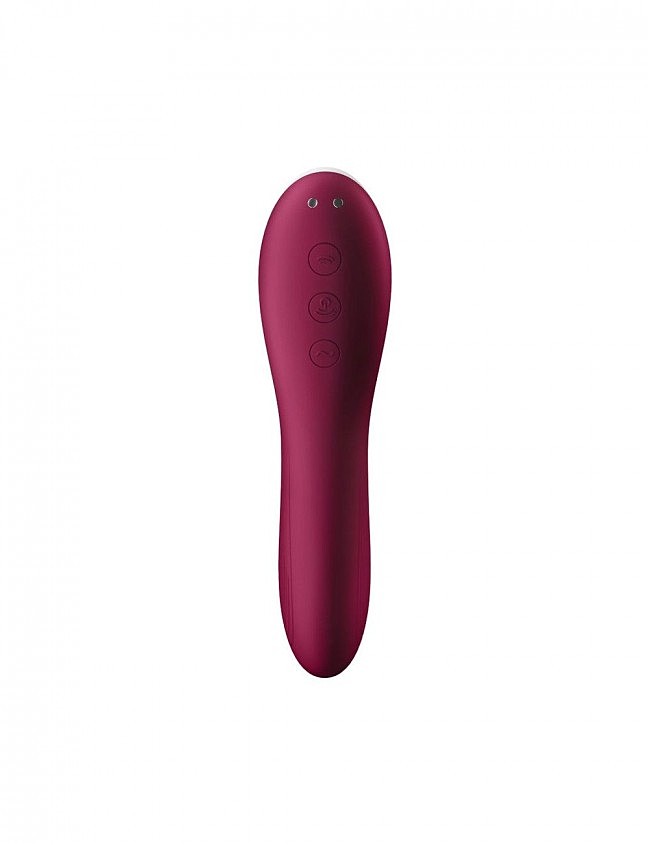    Satisfyer Dual Crush Wine Red