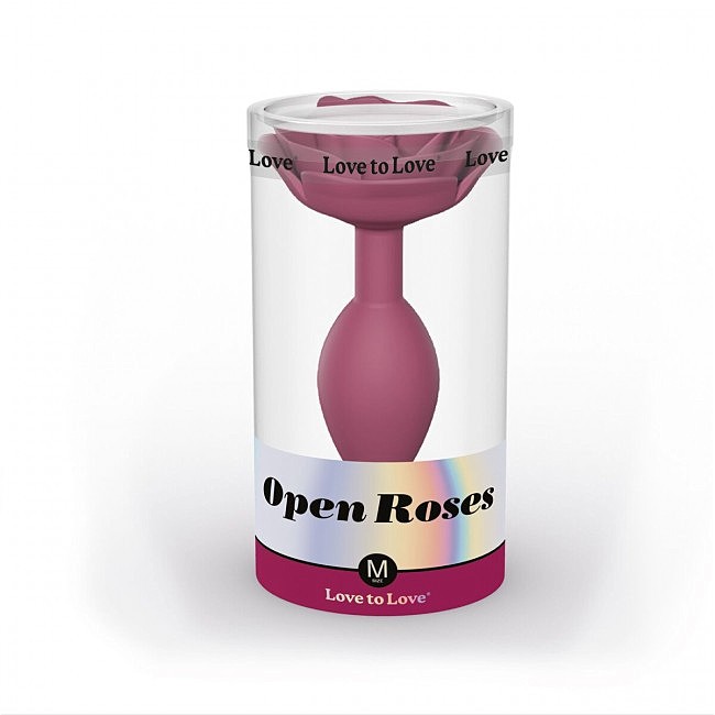    Love To Love OPEN ROSES M SIZE  PLUM STAR