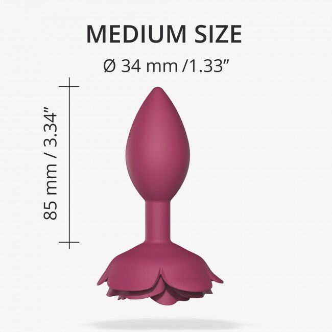    Love To Love OPEN ROSES M SIZE  PLUM STAR