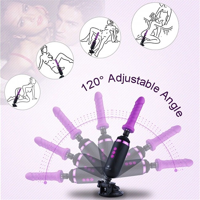 -     Hismith Mini Capsule Sex-Machine with Strong Suction APP