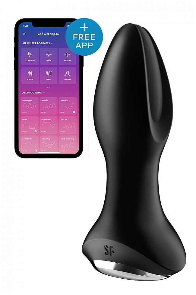   Satisfyer Rotator Plug 2+ Black