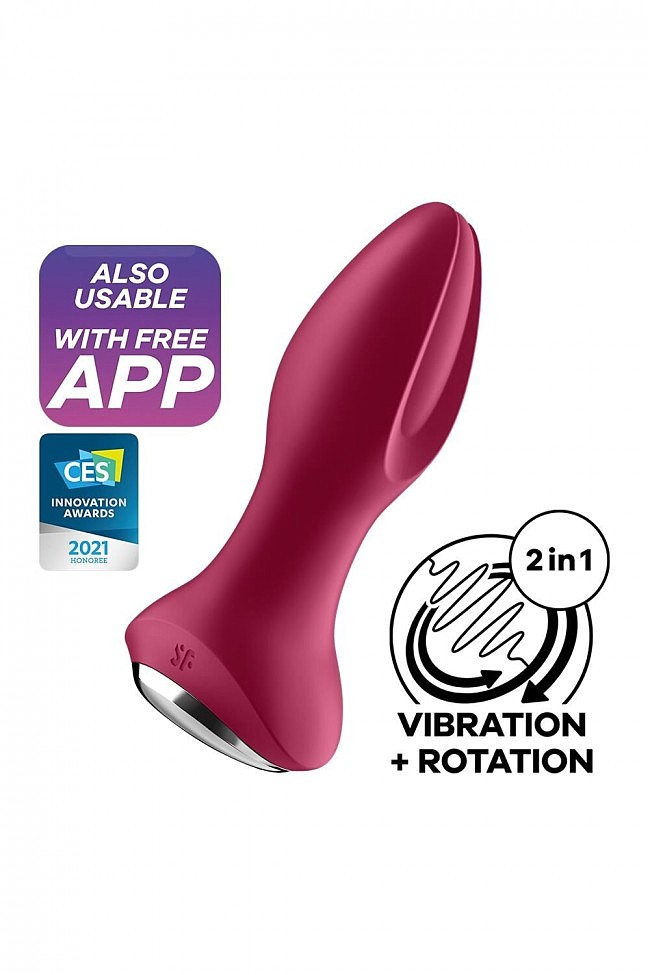   Satisfyer Rotator Plug 2+ Violet
