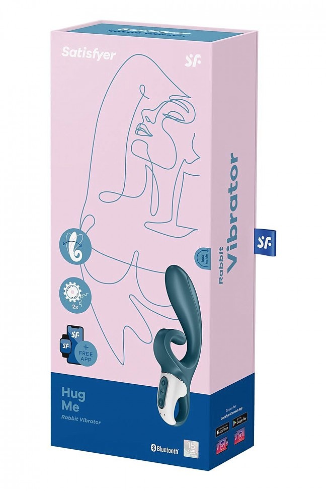   Satisfyer Hug Me Bluegrey