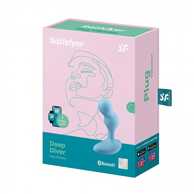    Satisfyer Deep Diver Light Blue