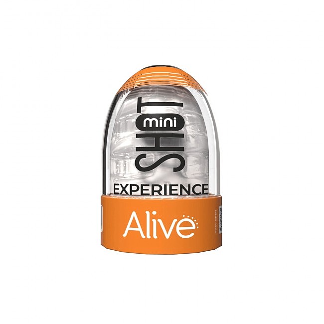  Alive Mini Masturbator (Tranparent)