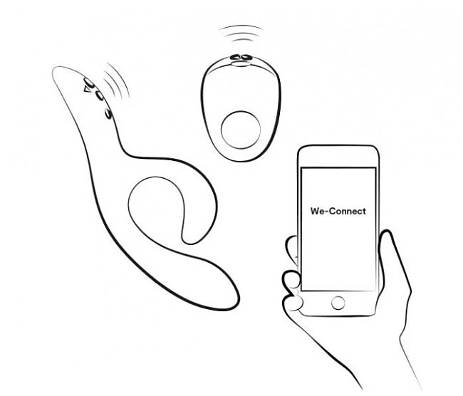 ����� ������� We-Vibe Date Night ������ Pivot � �������� Nova 2, Green