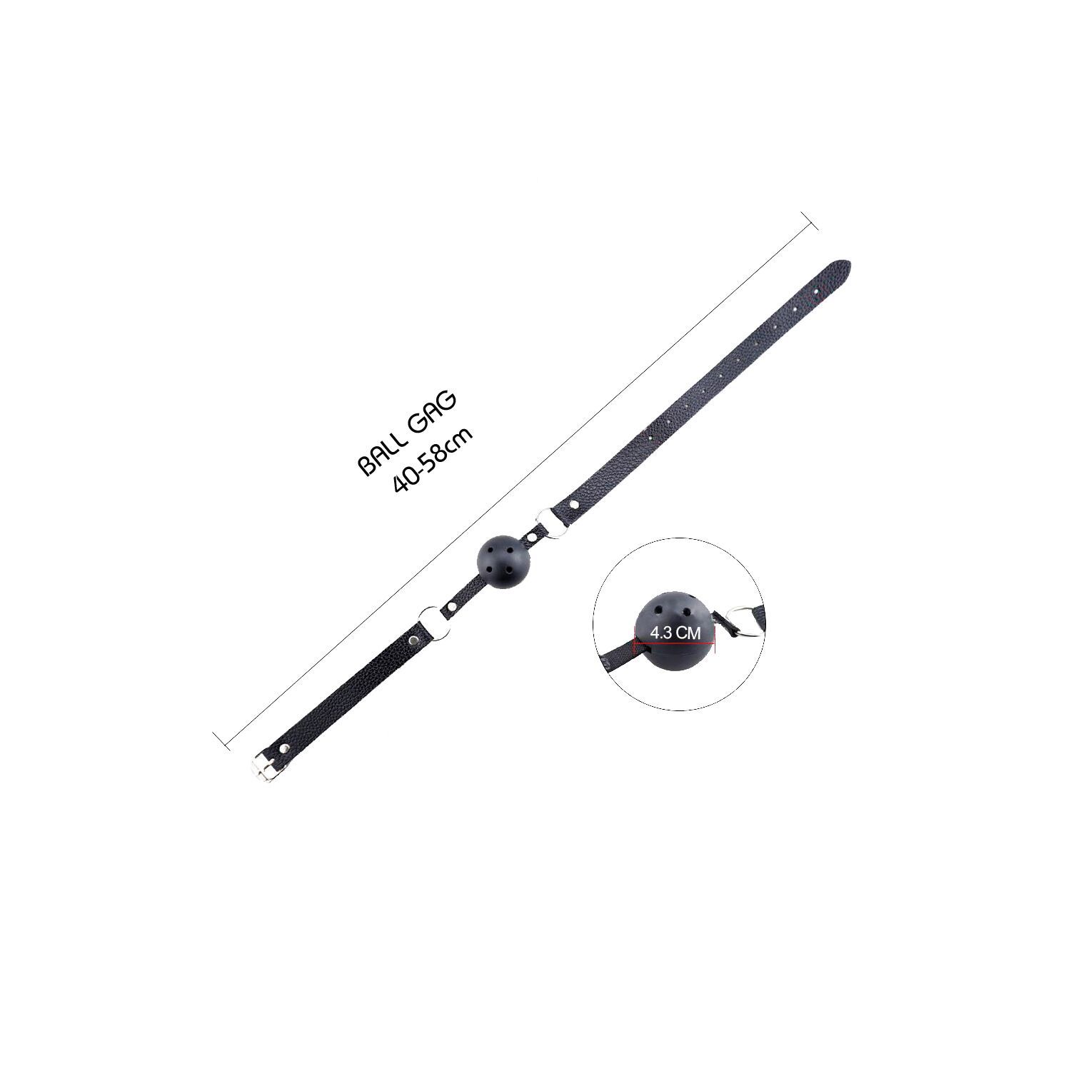   Alive Secret Desires Black BDSM Kit (8 pcs)