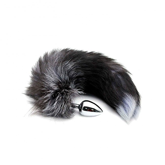      Alive Black And White Fox Tail S