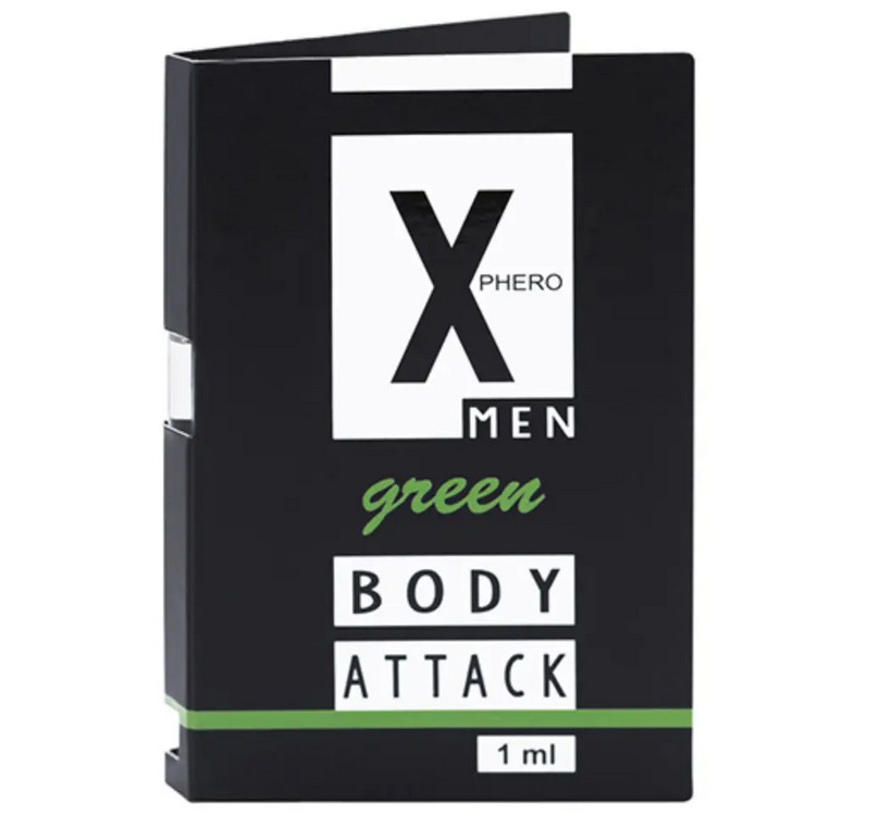������� ���� � ���������� ������� Aurora X-PHERO MEN Grreen 1ml.