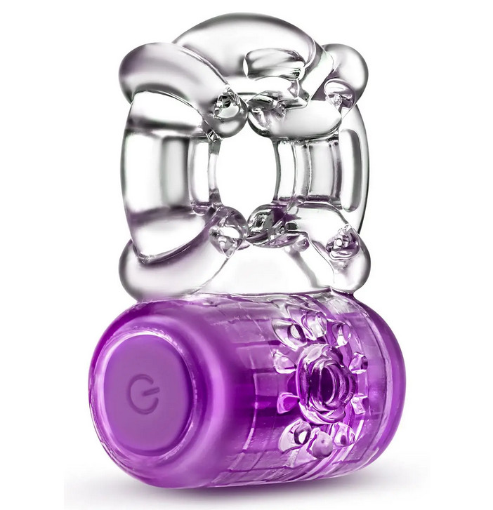   PLAY WITH ME ONE NIGHT STAND VIBRATING C-RING PURPLE