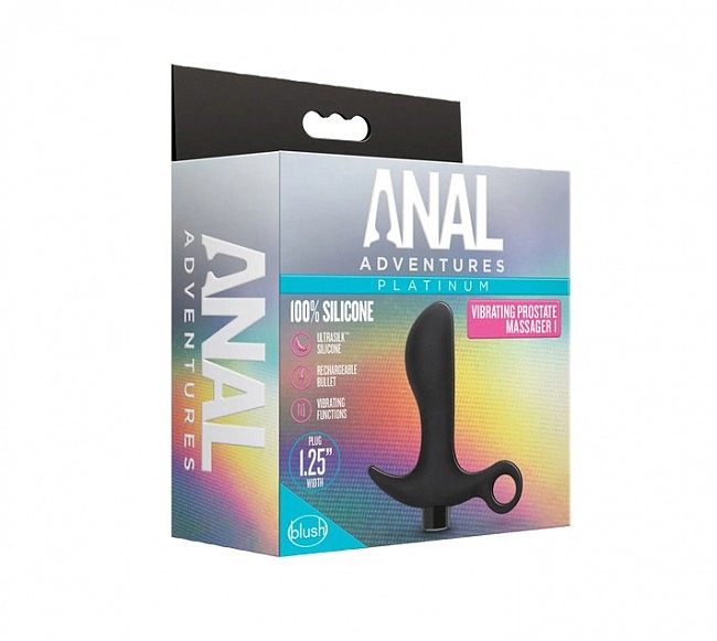    Blush Anal Adventures Platinum Silicone Vibrating Pros