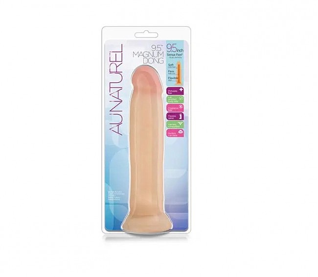  AU NATUREL 9.5INCH MAGNUM DONG