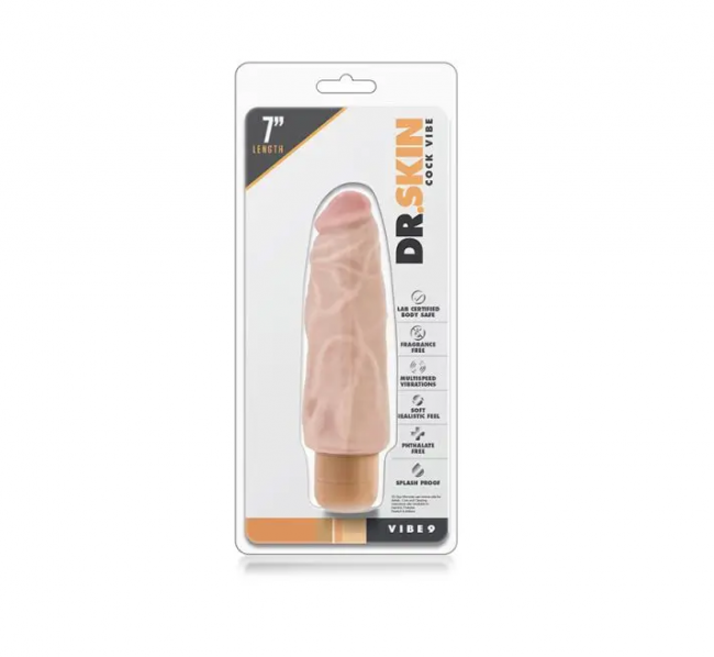 MR. SKIN COCK VIBE VIBE 9 BEIGE