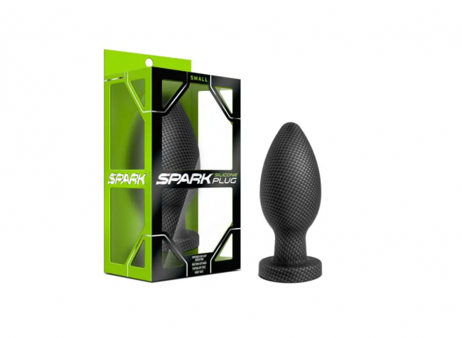 SPARK SILICONE PLUG SMALL CARBON FIBER