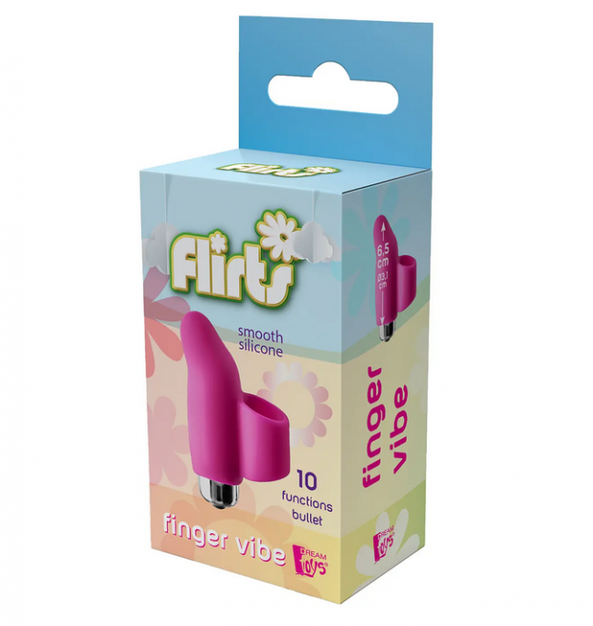      Dream Toys FLIRTS FINGER VIBE PINK