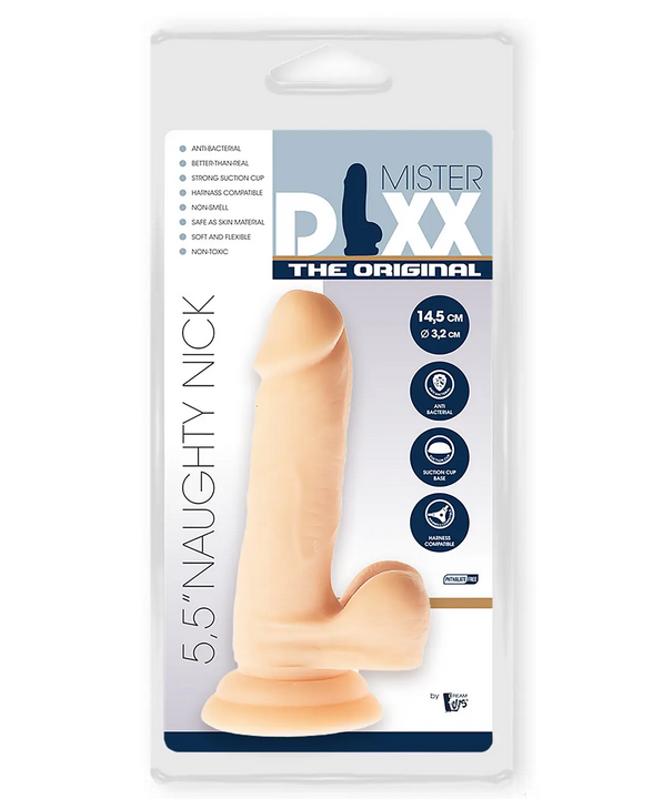   Dream Toys MR. DIXX NAUGHTY NICK 5.5INCH DILDO