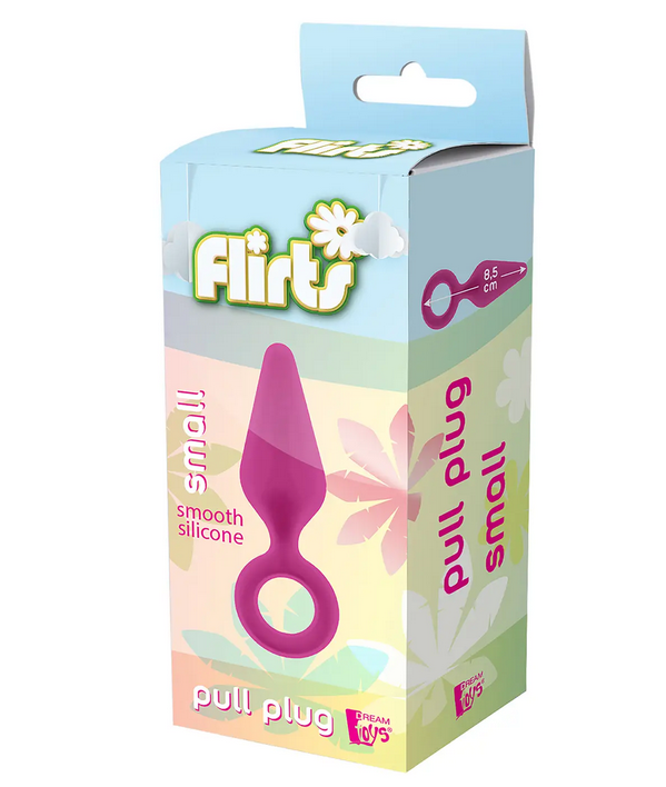   Dream Toys FLIRTS PULL PLUG SMALL PINK