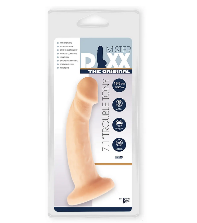   Dream Toys MR. DIXX TROUBLE TONY 7.1INCH DONG