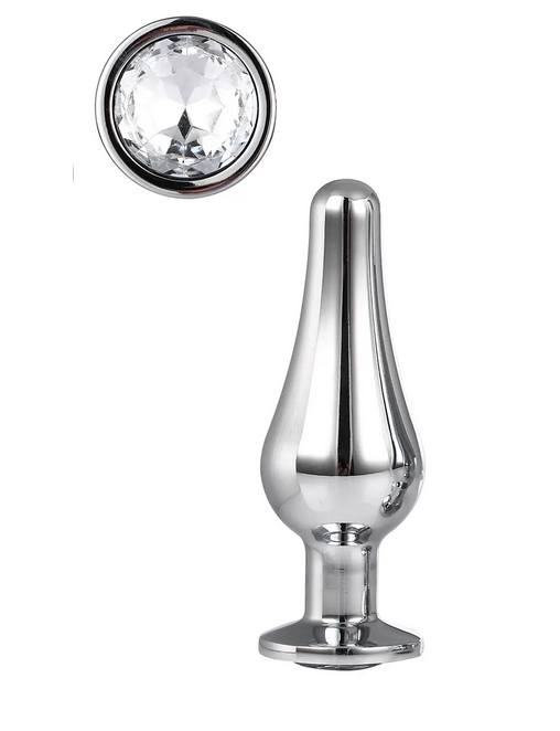     Dream Toys GLEAMING LOVE SILVER PLEASURE PLUG S
