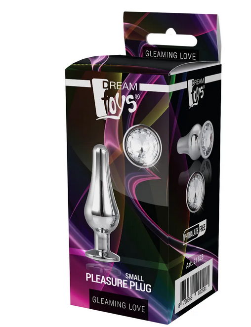     Dream Toys GLEAMING LOVE SILVER PLEASURE PLUG S