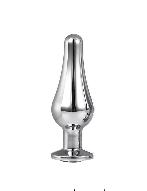     Dream Toys GLEAMING LOVE SILVER PLEASURE PLUG S