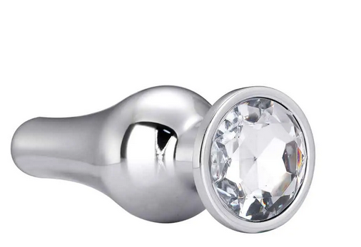     Dream Toys GLEAMING LOVE SILVER PLEASURE PLUG S