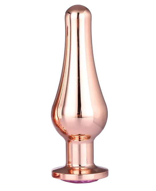     Dream Toys GLEAMING LOVE ROSE GOLD PLEASURE PLUG S
