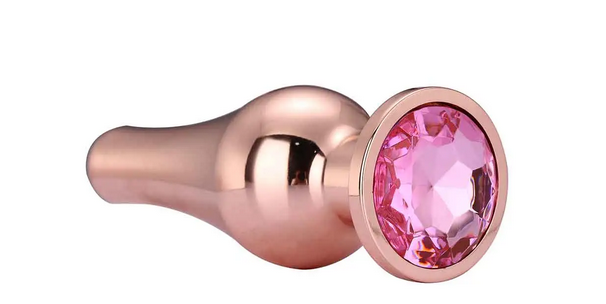     Dream Toys GLEAMING LOVE ROSE GOLD PLEASURE PLUG S