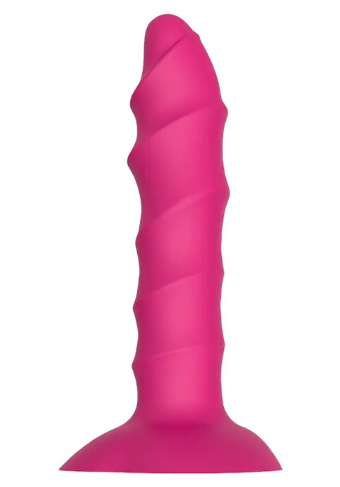 DREAM TOYS TWISTED PLUG WITH SUCTION CUP