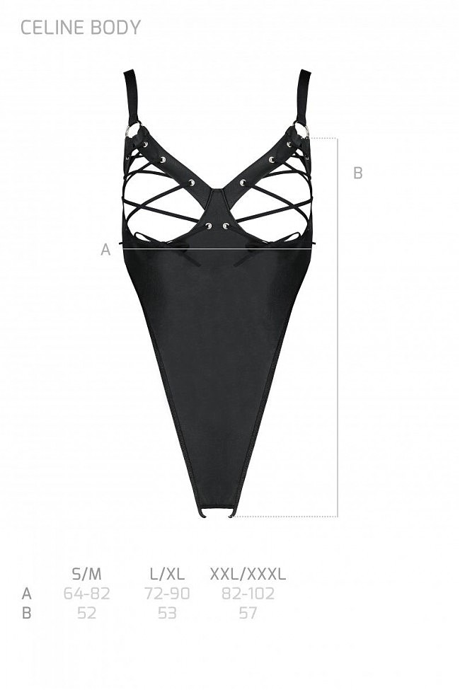 CELINE BODY black S/M — Passion