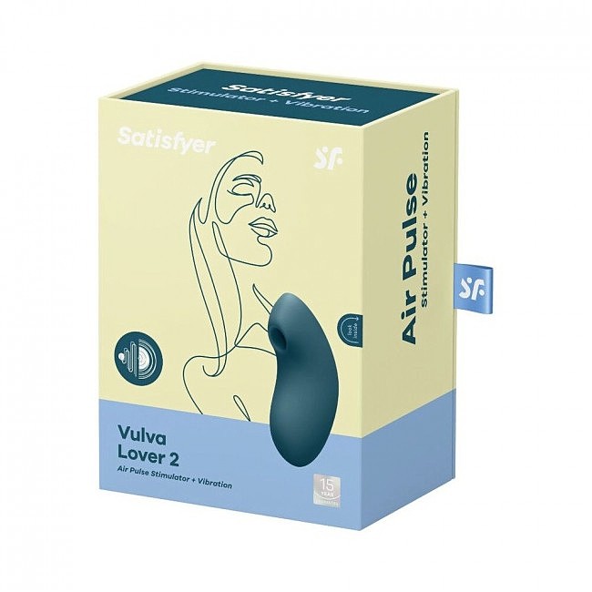   Satisfyer Vulva Lover 2 Blue