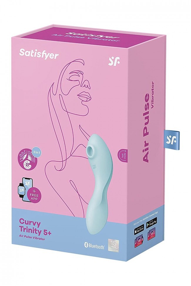     Satisfyer Curvy Trinity 5 (Blue)