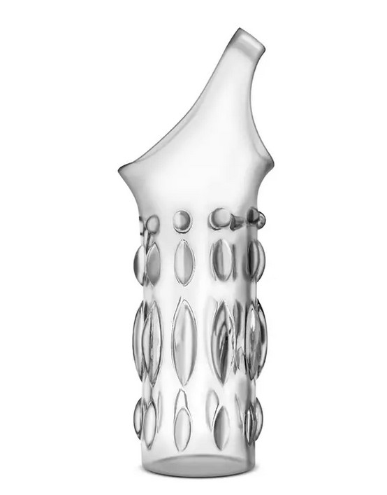 STUDDED SLEEVE RING CLEAR