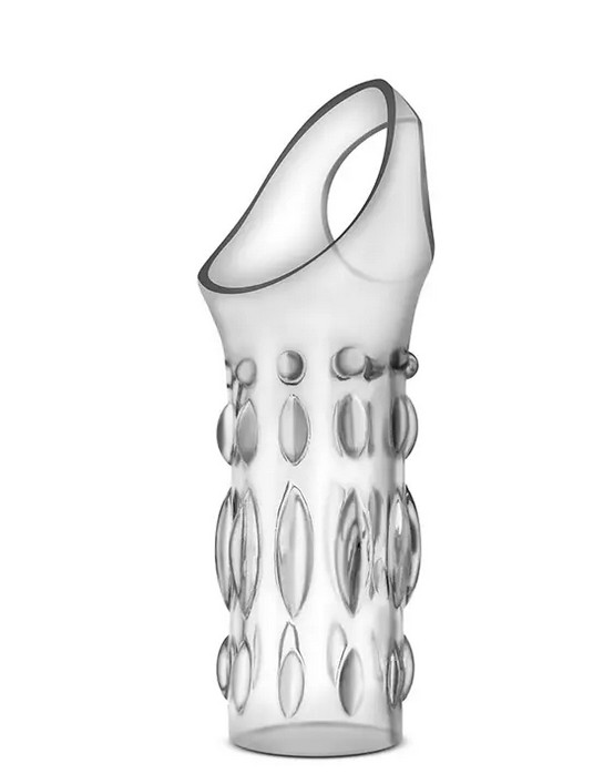 STUDDED SLEEVE RING CLEAR