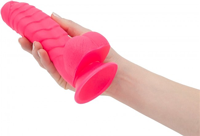  ADDICTION — Tom 7» Dildo With Balls — Pink