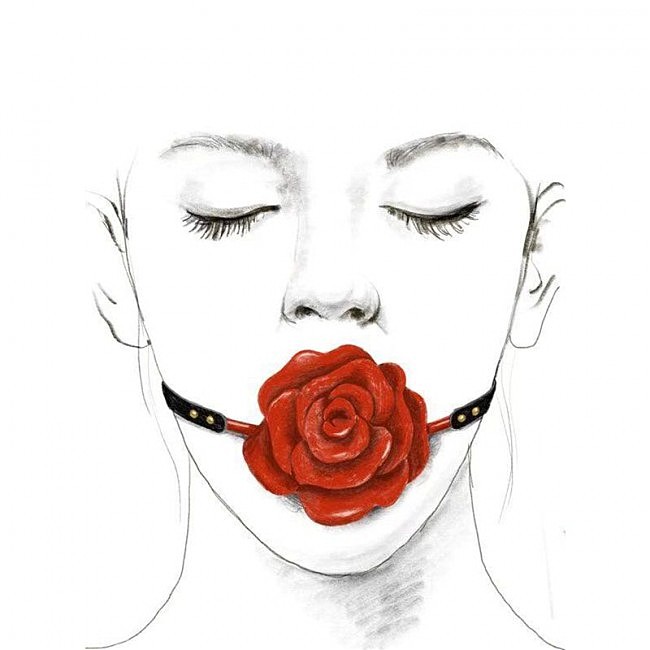      Zalo — Rose Ball Gag,  