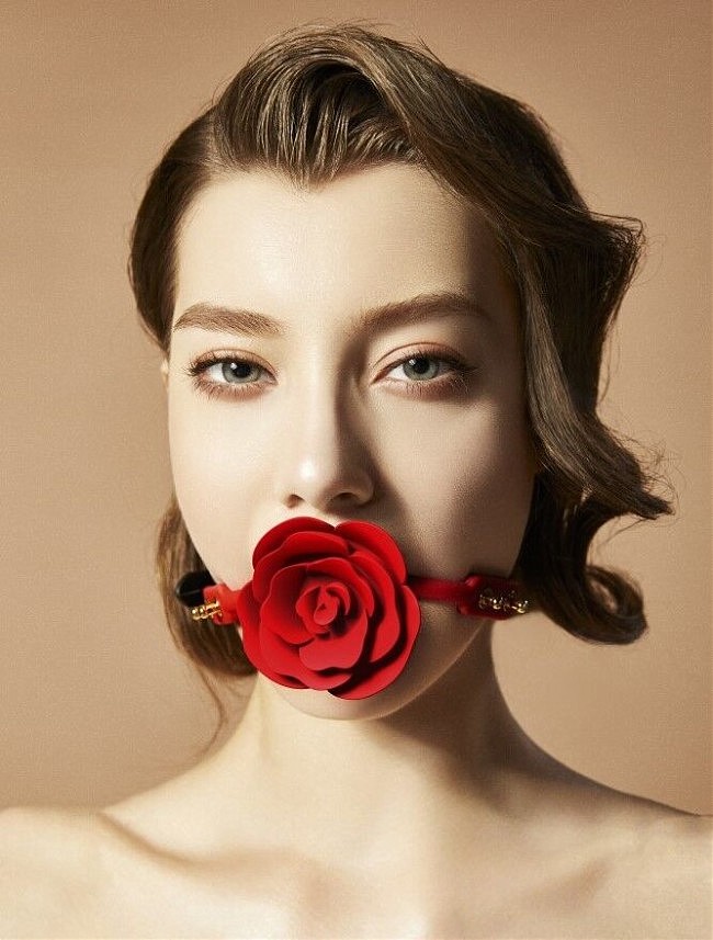      Zalo — Rose Ball Gag,  