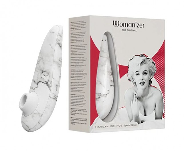    Womanizer Marilyn Monroe White Marble