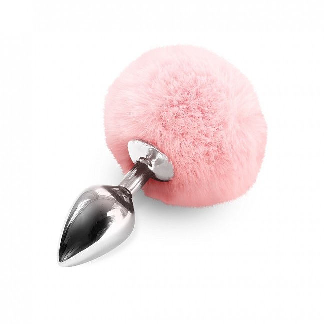     Art of Sex — Metal Butt plug Rabbit Tail, 