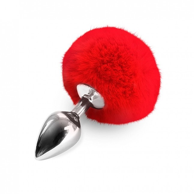     Art of Sex — Metal Butt plug Rabbit Tail, 