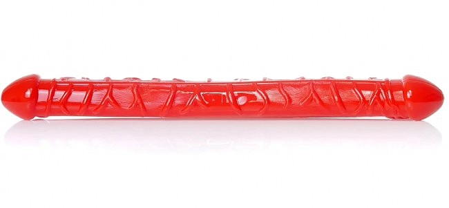   Boss Series: Flexible Double Dong Red, BS6700090