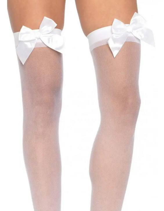    Leg Avenue Sheer Thigh Highs, , O/S