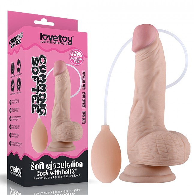 ������������� � �������� ��������� Soft Ejaculation Cock With Ball Flesh 8 