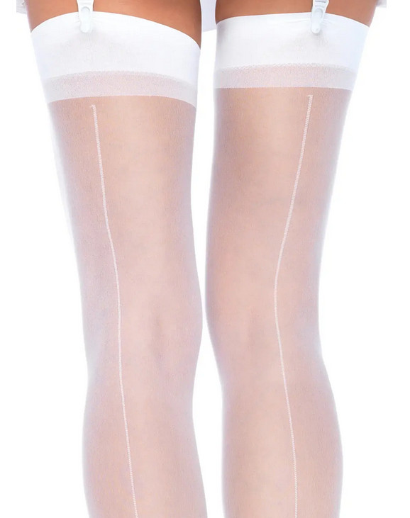   One Size Lynn Sheer Backseam Stockings  Leg Avenue, 