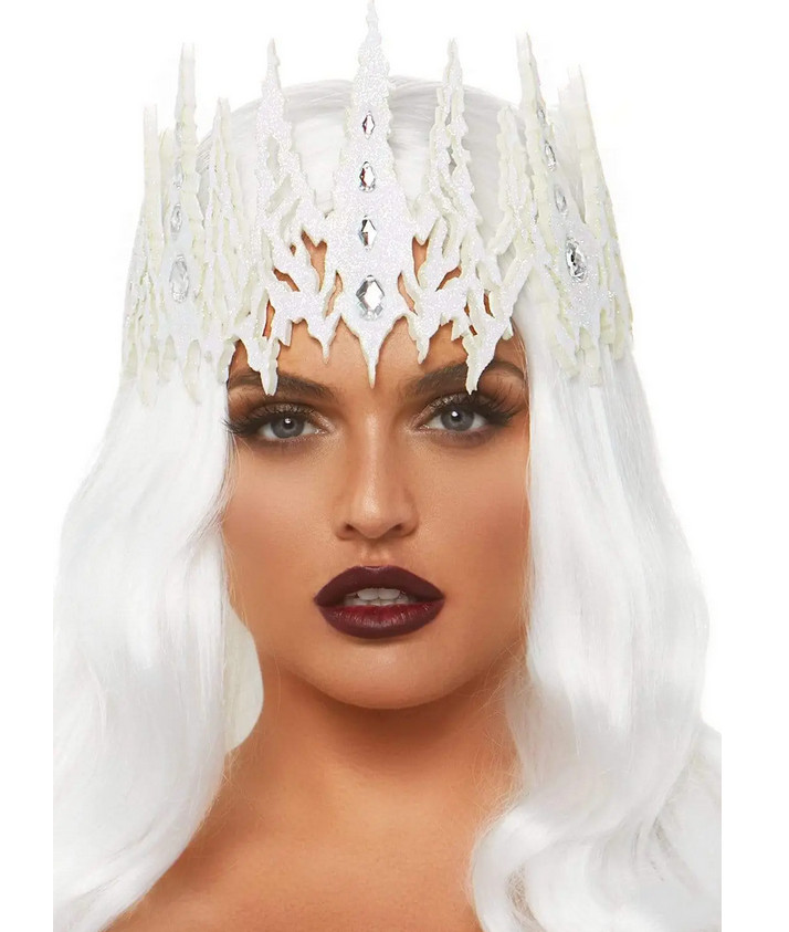    Glitter Die Cut Jeweled Crown  Leg Avenue, 
