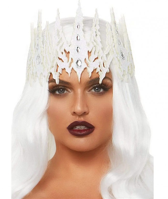    Glitter Die Cut Jeweled Crown  Leg Avenue, 