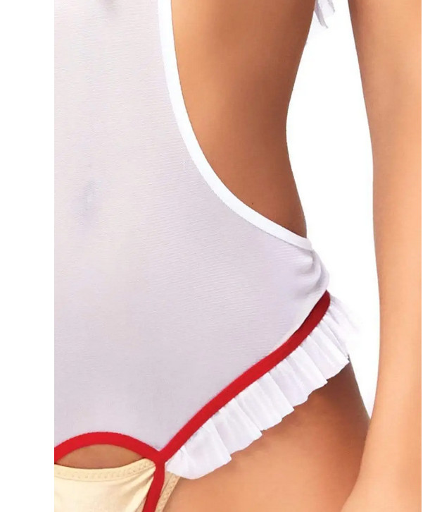    One Size Naughty Nurse Roleplay Lingerie Set  Leg Avenue